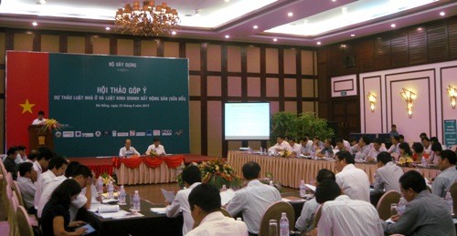 Revised laws on Housing and Real Estate Business under discussion - ảnh 1
